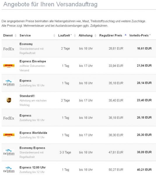 Laufzeiten und Preise nach Frankreich Laufzeiten und Preise nach Frankreich